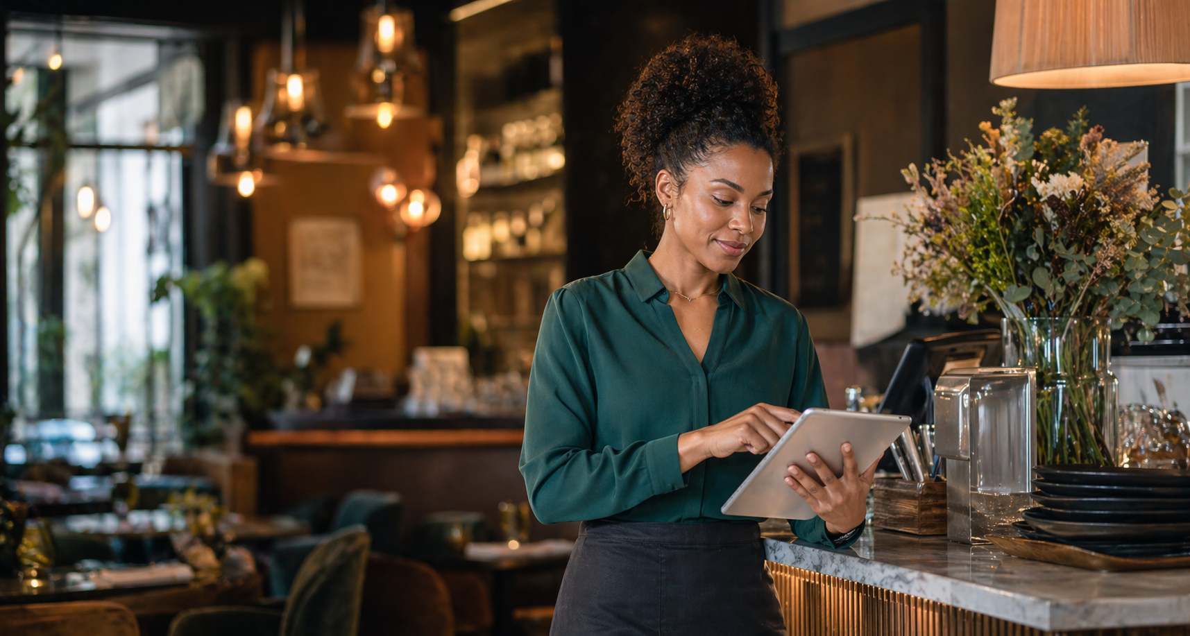 Professionnelle dans un commerce ou un établissement de service
